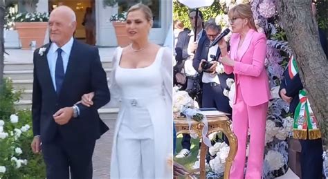 simona ventura abito da sposa